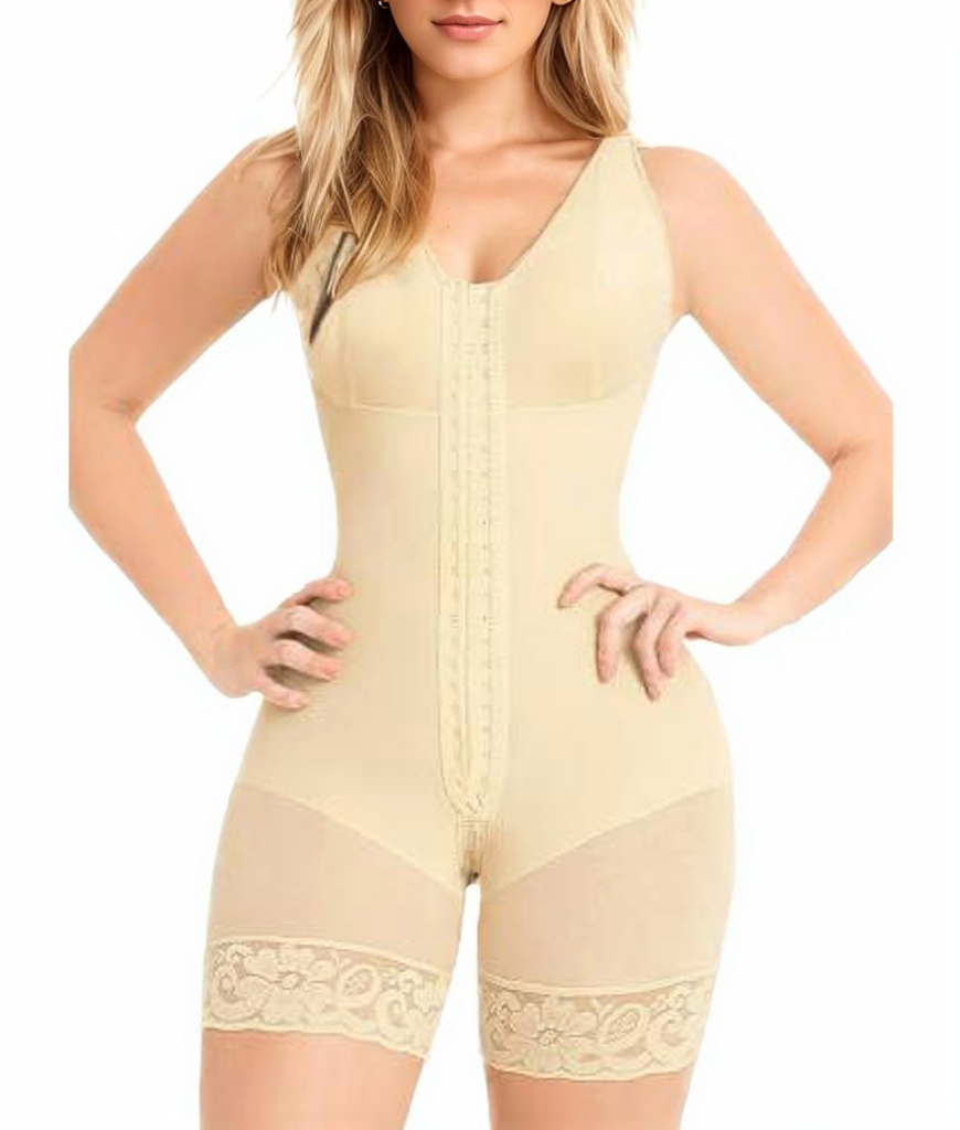 Fajas Colombiana Shapewear For Women Tummy Control Post Surgery Full Body Shaper Butt Lifter With Zipper Crotch Skimsbodysuits Elegant Bodysuit Faja Shaper - Image 4